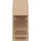 Ekena Millwork 8-in W x 14-in D x 18-in H Balboa Block Rough Cedar Woodgrain TimberThane Outlooker, Primed Tan OUTUR080X14X18BOA44RCPR - alternate 3